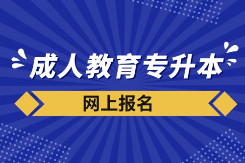 成人教育专升本网上报名官网入口，便捷提升学历的途径选择