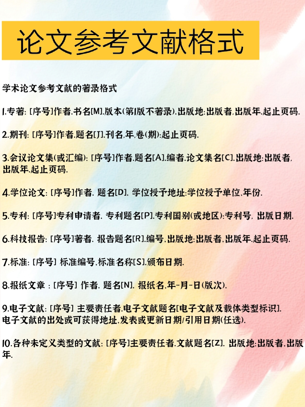 学术论文期刊参考文献格式，标准化与规范化的深入探究