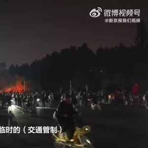 大学生夜骑开封，城市骑行挑战之旅