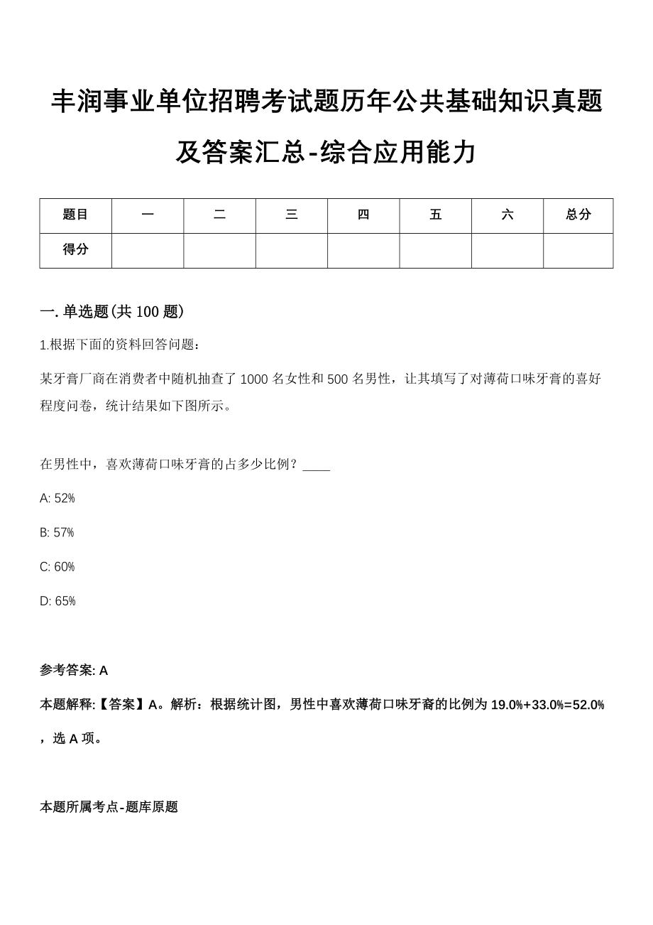 事业单位考试历年真题的重要性与备考策略指南